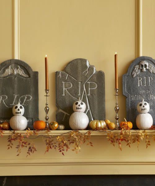 Simple DIY Halloween Ghost Pillow » The Tattered Pew