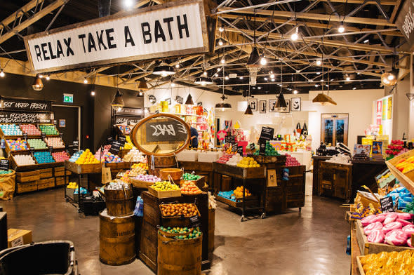 A Lush store