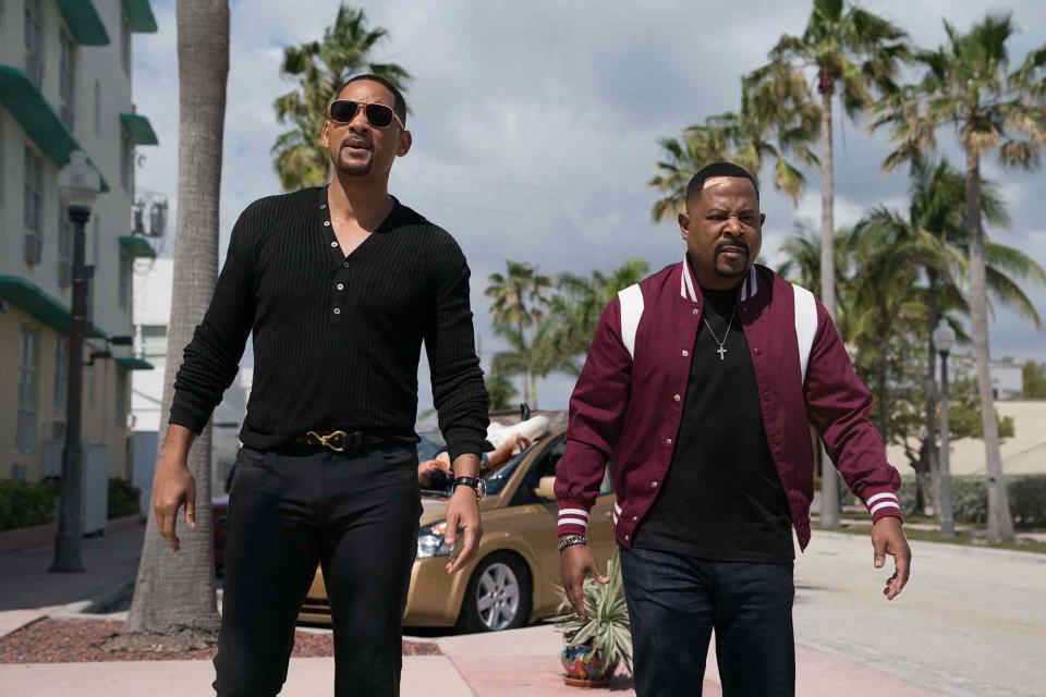 <p>Columbia Pictures/Kobal/Shutterstock</p> Will Smith as Mike Lowery and Martin Lawrence as Marcus Burnett in 