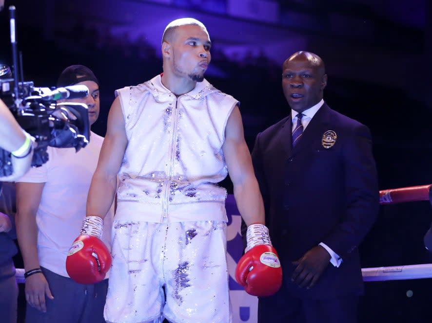 Chris Eubank Jr won’t only have his father in his corner from now on (Getty Images)