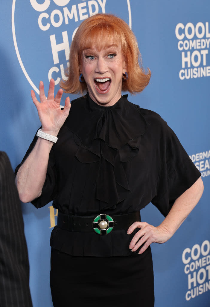Closeup of Kathy Griffin