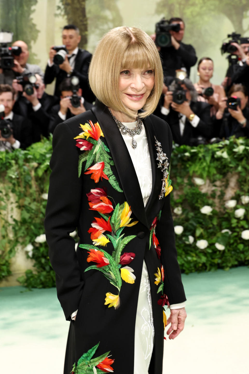 Anna Wintour, Vogue Editor-in-Chief, attends The 2024 Met Gala Celebrating 