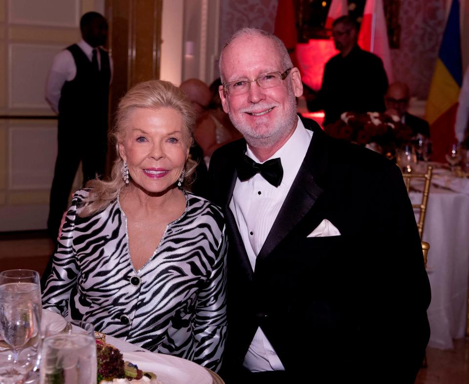 In March, Lois Pope and Bill Porter attend the 62nd International Red Cross Ball at The Breakers. The 63rd edition is slated for Jan. 6.