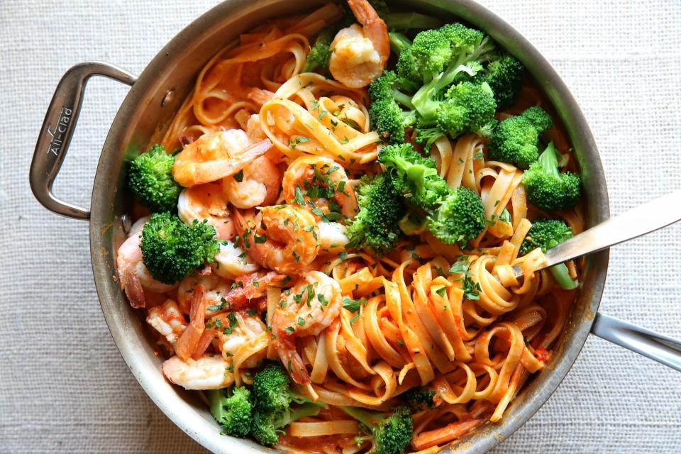<p>Because everything in life is better with pasta.</p>