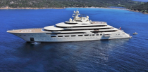 <p><em>Dilbar</em> is owned by Russian billionaire Alisher Usmanov and is considered the largest yacht in the world by gross tonnage and interior volume. Usmanov named this <a href="https://www.lurssen.com/en/home/" rel="nofollow noopener" target="_blank" data-ylk="slk:Lurssen;elm:context_link;itc:0;sec:content-canvas" class="link ">Lurssen </a>masterpiece after his mother. Some of this boat’s amenities include a 82-foot indoor swimming pool, sauna and massage room, movie theater, and underwater lights. <em>Dilbar</em> accommodates 40 guests and 80 crew members.</p>