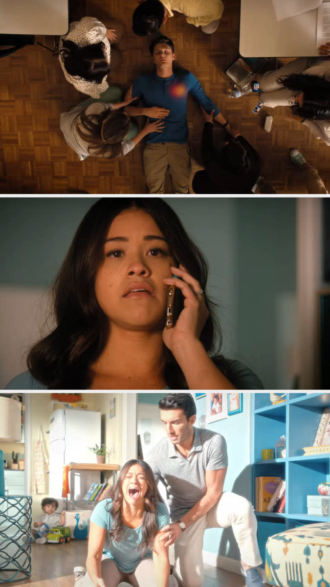 Screenshots from "Jane the Virgin"