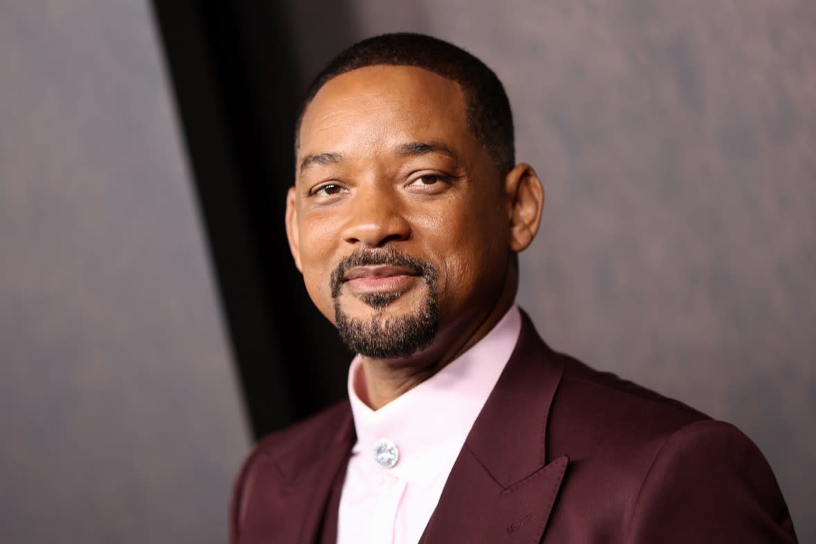 Will Smith attends Apple Original Films' "Emancipation" Los Angeles premiere at Regency Village Theatre on Nov. 30, 2022, in Los Angeles. (Photo by Matt Winkelmeyer/Getty Images)