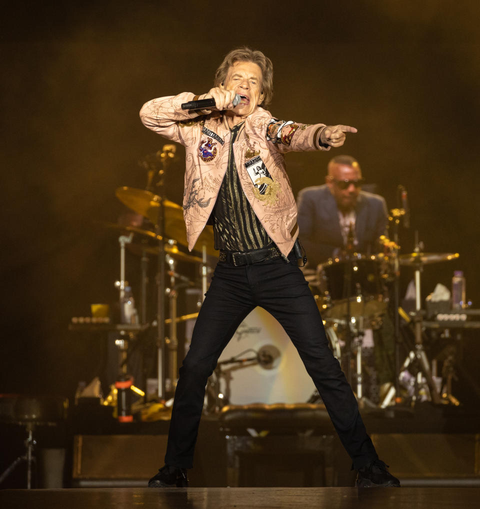 Mick Jagger of The Rolling Stones at SoFi Stadium - Credit: Christopher Polk / Variety