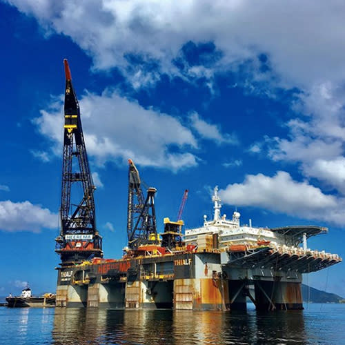 El SSCV Thialf sería el buque grúa más pesado del mundo. Foto: Instagram.com/denniswam/