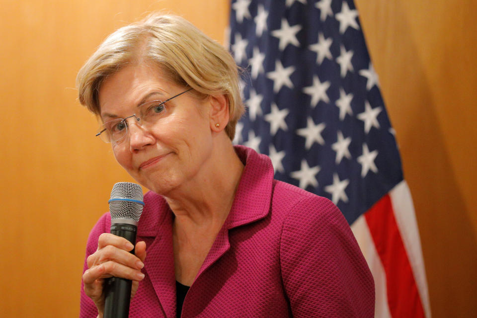 Third Way officials appear willing to embrace Sen. Elizabeth Warren (D-Mass.) as a more palatable alternative to Sanders. (Photo: Reuters)