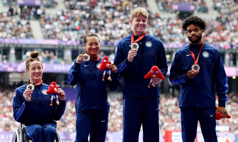 <span>Team USA finished third in the medal table at the Paralympics.</span><span>Photograph: Ümit Bektaş/Reuters</span>