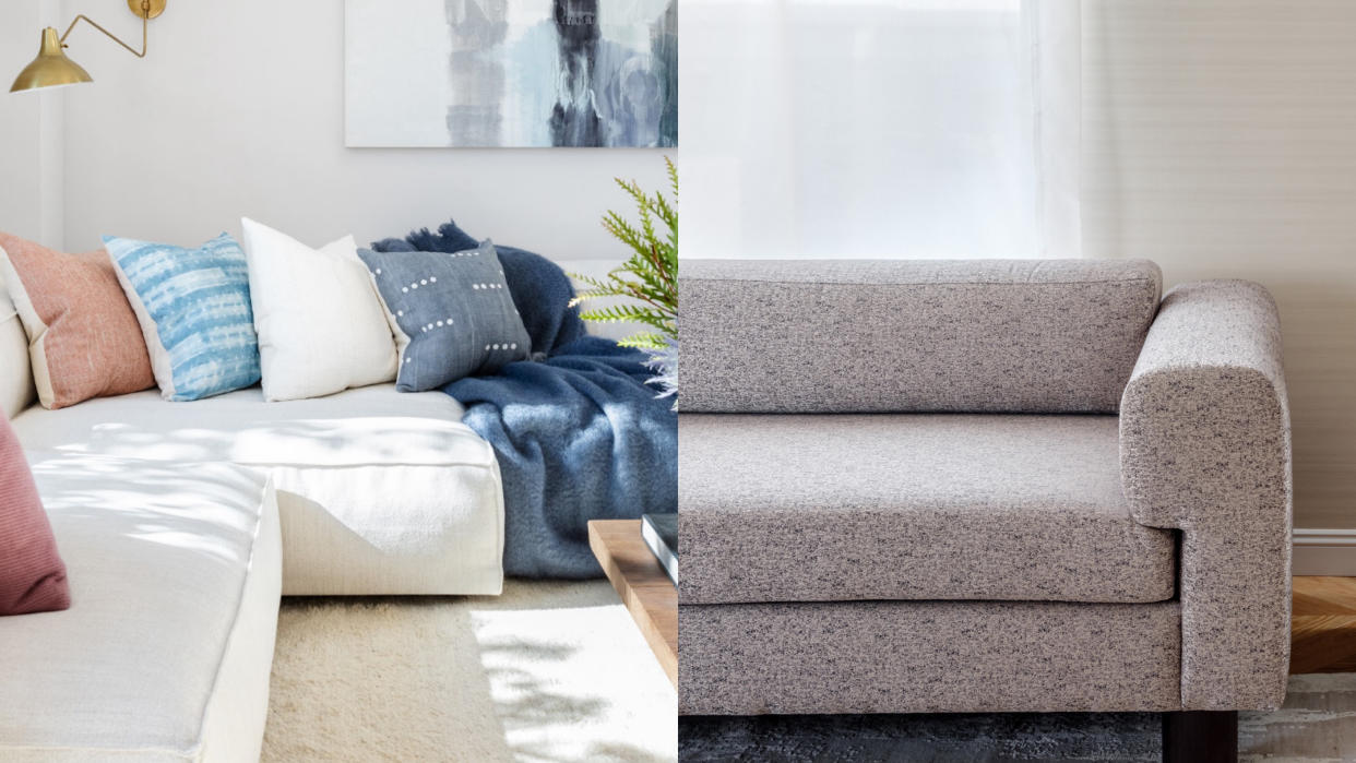  A sofa vs a sectional 