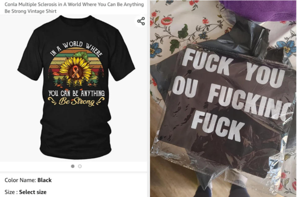shirt they wanted: in a world where you can be anything, be stong. shirt they got: fuck you you fucking fuck