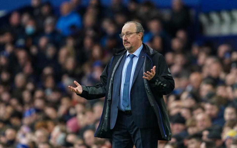 Rafa Benitez Everton - AP