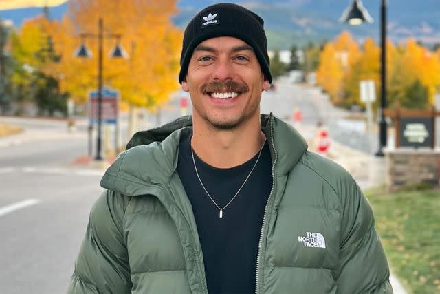 <p>Aaron Erb/Instagram</p> Aaron Erb enjoying time in Colorado in October 2023