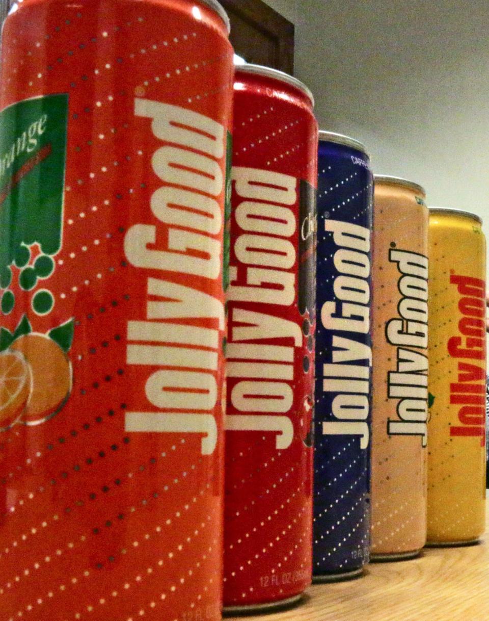 Wisconsin's Jolly Good soda comes in a rainbow of flavors.