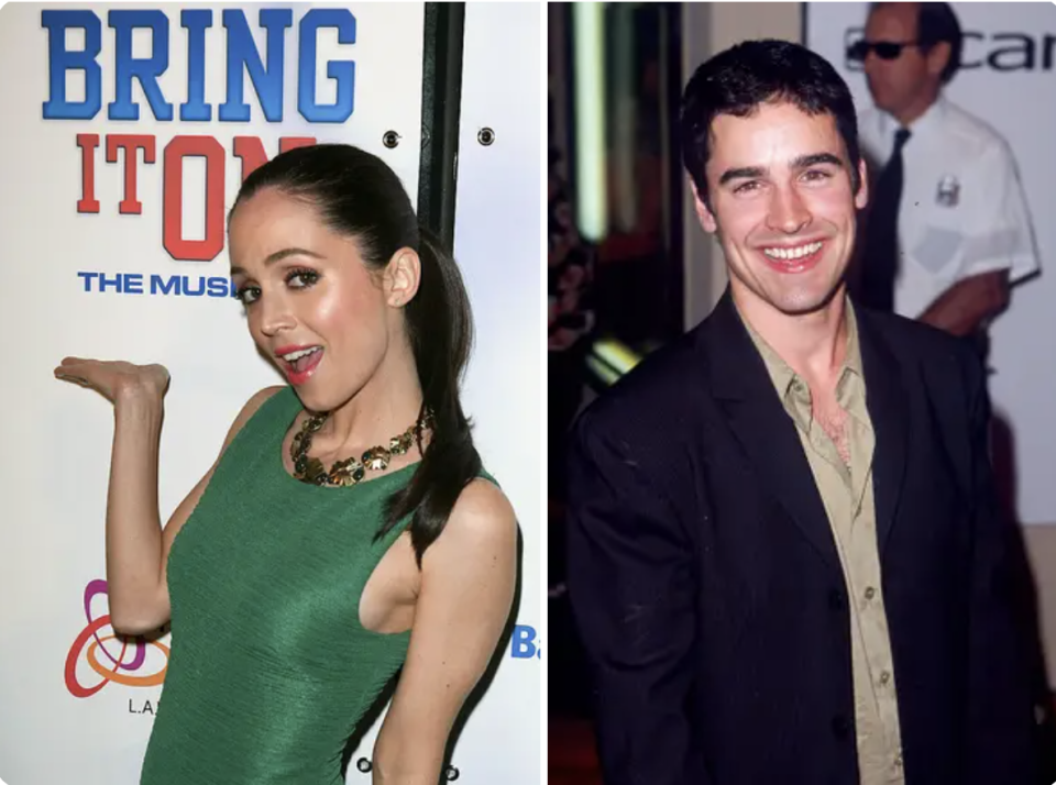 Side-by-side of Eliza Dushku and Jesse Bradford