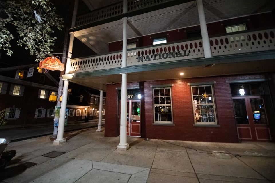 Get to Holy Hound while you can, as this gem in downtown York is currently for sale. Housed in the lower level of the National House Hotel, this casual, eclectic restaurant offers 30 rotating craft beers on tap, a variety of single malt scotch and live music.
