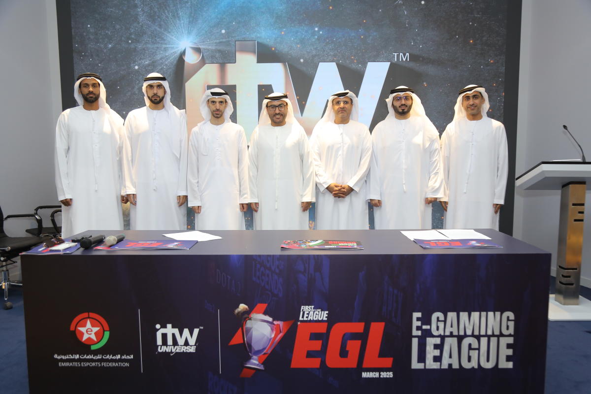 Emirates E-Sports Federation & ITW Universe Unveil E-Gaming League (EGL) Set to Launch in March 2025