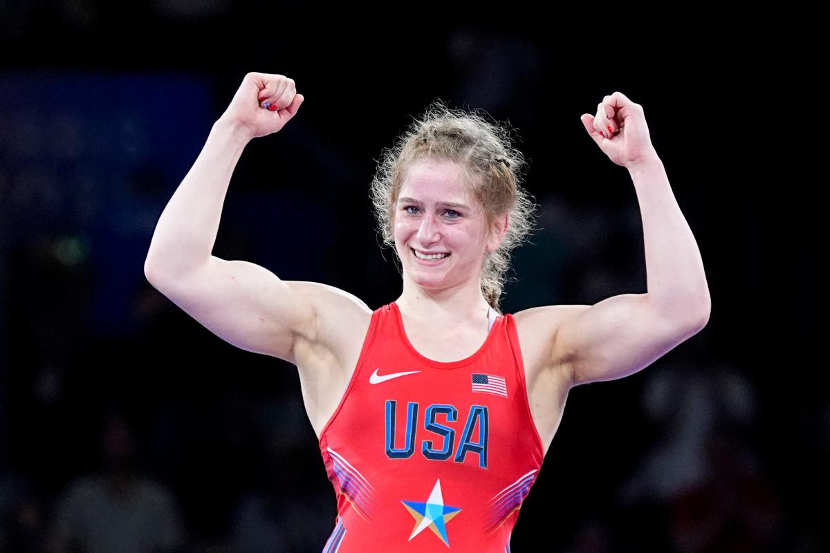 20-year-old American wrestler Amit Elor wins gold after dominant showing at Paris Olympics