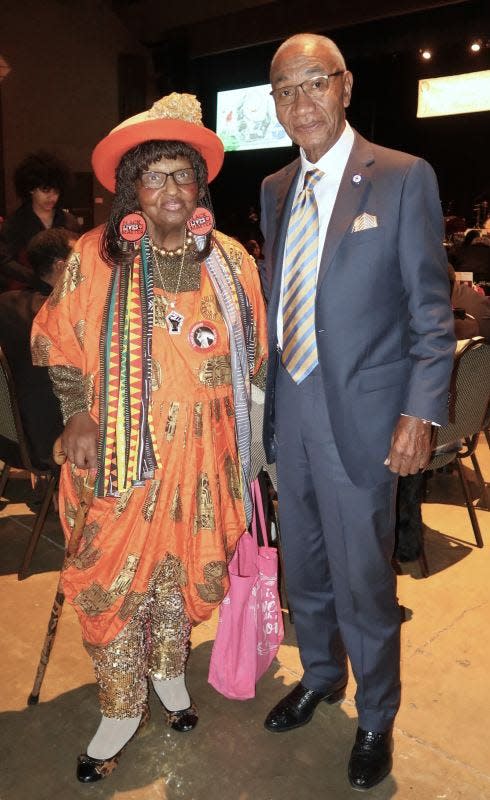 Brenda Monroe Moses and Rep. Johnny Shaw attended the 22nd Annual Jewel Awards Banquet presented by the Jackson Madison County African American Chamber of Commerce on Saturday, February 18, 2023, at the Carl Perkins Civic Center in downtown Jackson, Tennessee.