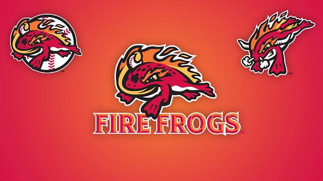 The Florida Fire Frogs. (via MiLB.com)