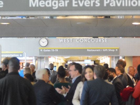 The Jackson-Medgar Wiley Evers International Airport is the busiest airport in Mississippi, carrying six out of every 10 passengers boarding at the state's seven commercial airports.