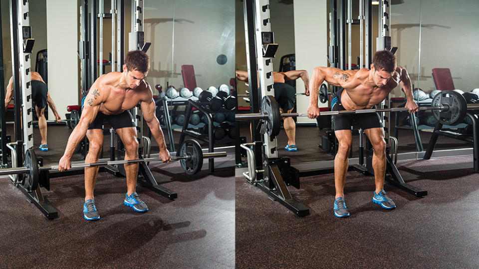 Bent-over row