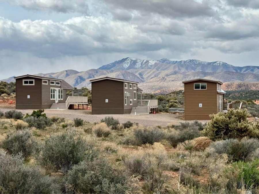 Gunlock State Park posted on social media to alert future visitors of a new option for a place to sleep at the park: Tiny homes. However, there are some restrictions and other requirements to be aware of. (Courtesy: Gunlock State Park)