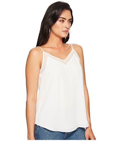 Get it at <a href="https://www.zappos.com/p/1-state-v-neck-cami-w-chiffon-insert-cloud/product/8929169/color/2036?zlfid=191&amp;ref=pd_detail_2_sims_sdp" target="_blank">Zappos</a>, $59.