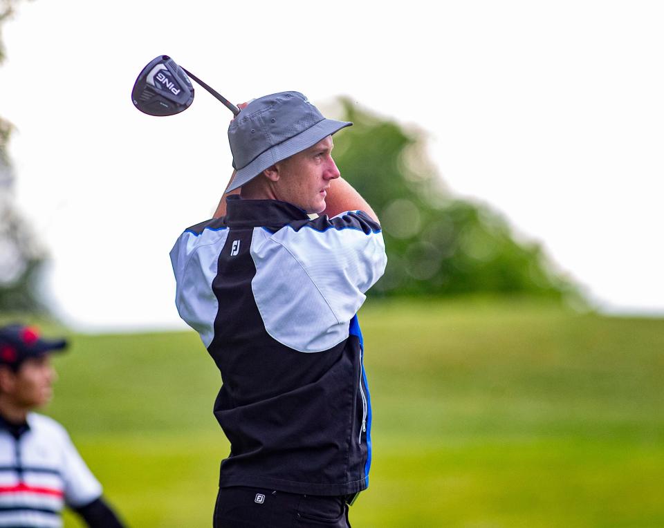 Danny Gorman, a former state champion from Boylan, regained his amateur status after trying minor league pro golf for four years and finished second in the Crosstown Classic, one stroke behind Robert Dofflemyer III, in his first event as an amateur again.