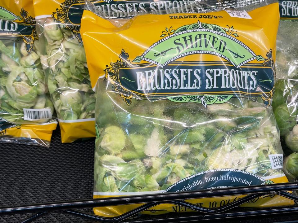 brussels sprouts at trader joes