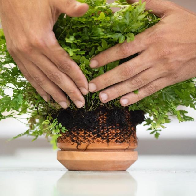 Terraplanter's Inside-Out Pot Changes the Way We Grow Plants