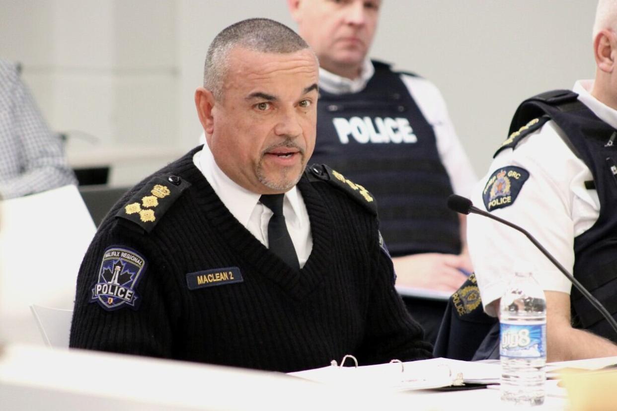Acting chief of Halifax Regional Police, Don MacLean, shown in a 2023 file photo. He said new officers are needed to deal with staff shortages and a growing city. (Haley Ryan/CBC - image credit)