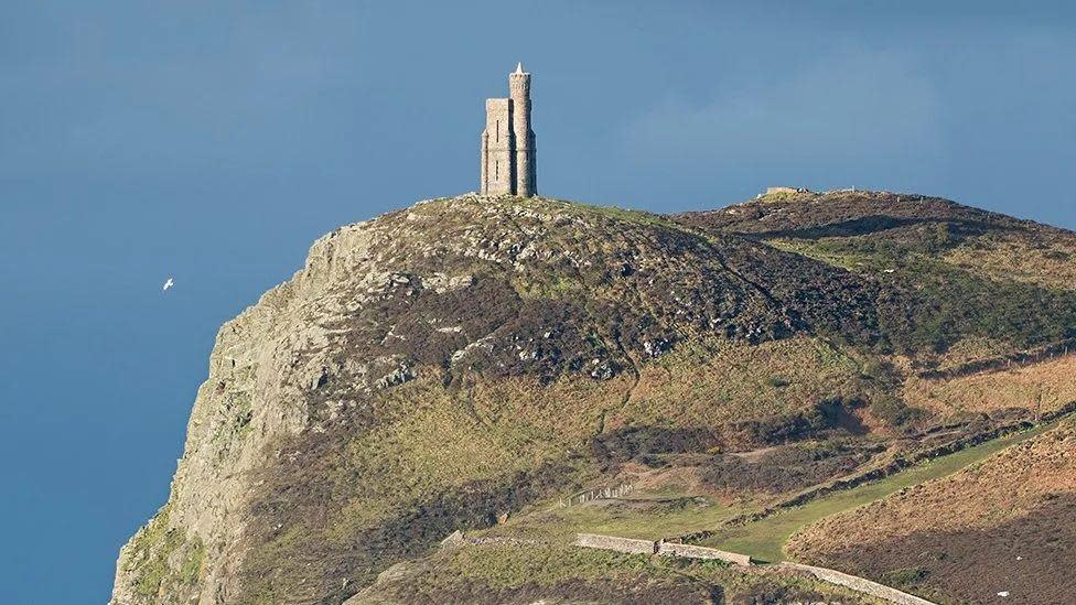 Milner's tower on a sunny day