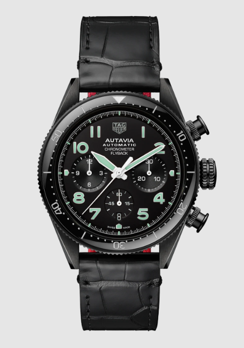 tag heuer all black watch