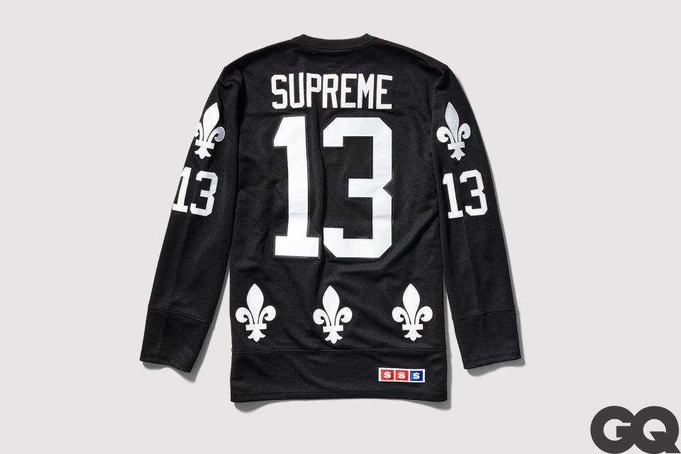 Fleur-de-lis hockey top, fall-winter 2013.