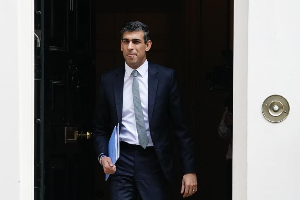 Chancellor of the Exchequer Rishi Sunak (Aaron Chown/PA) (PA Wire)