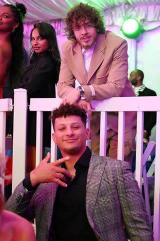 Stephen J. Cohen/Getty Jack Harlow, Patrick Mahomes