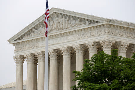 FILE PHOTO: The Supreme Court is shown in Washington, U.S., May 14, 2018. REUTERS/Joshua Roberts/File Photo