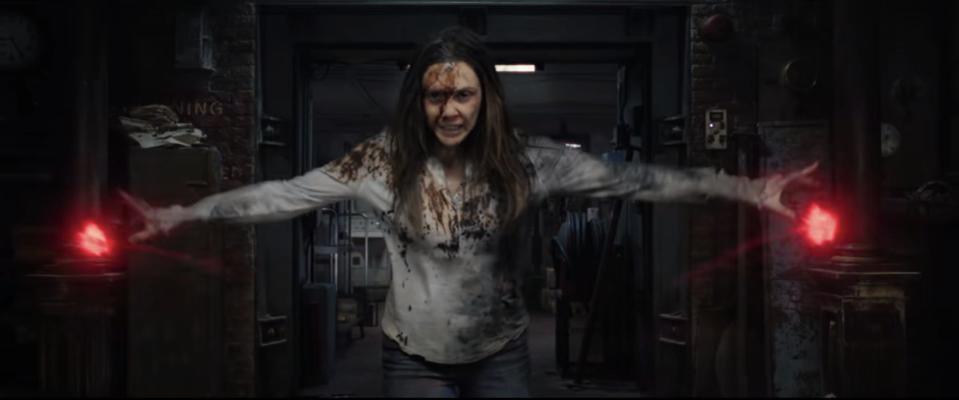 Elizabeth Olsen as Wanda in "Doctor Strange in the Multiverse of Madness."
