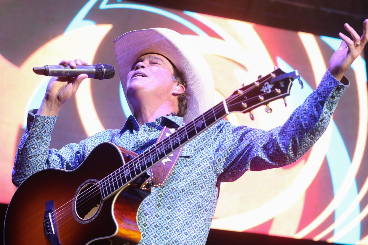 Country singer Clay Walker performs at the American Bank Center for Corpus Christi's 2022 Buc Days Rodeo Concert Series Friday, May 13, 2022.