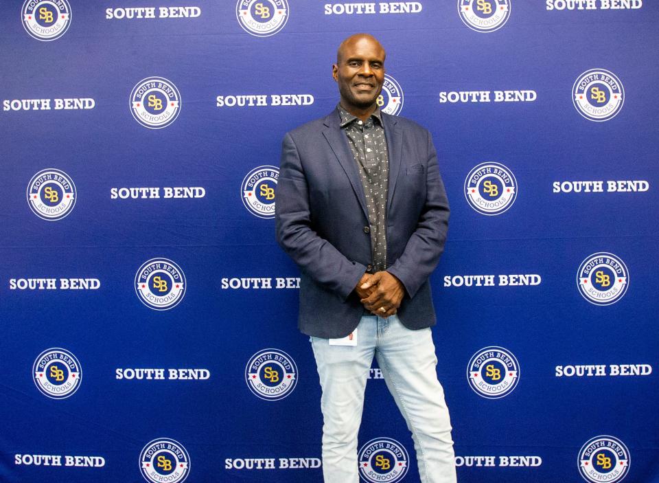 Milt Lee poses for a portrait Friday, July 1, 2022 at the South Bend School Corporation headquarters in downtown South Bend. 