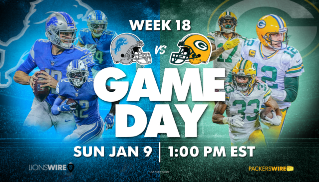 Packers vs. Lions TV schedule: Start time, TV channel, live stream