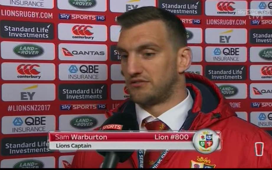 Sam Warburton - Credit: Sky Sports