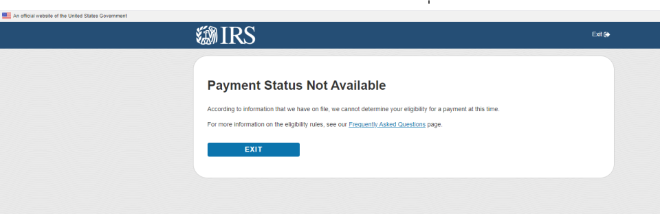 (Screenshot IRS.gov)