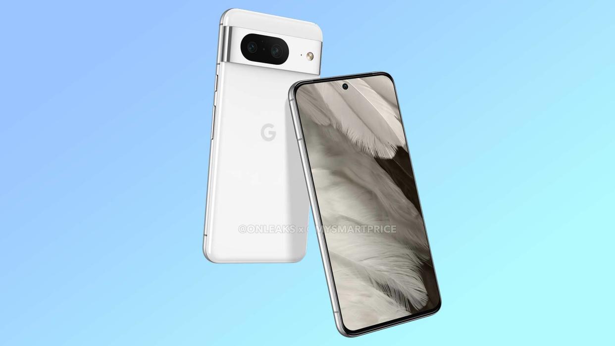  Google Pixel 8 render 