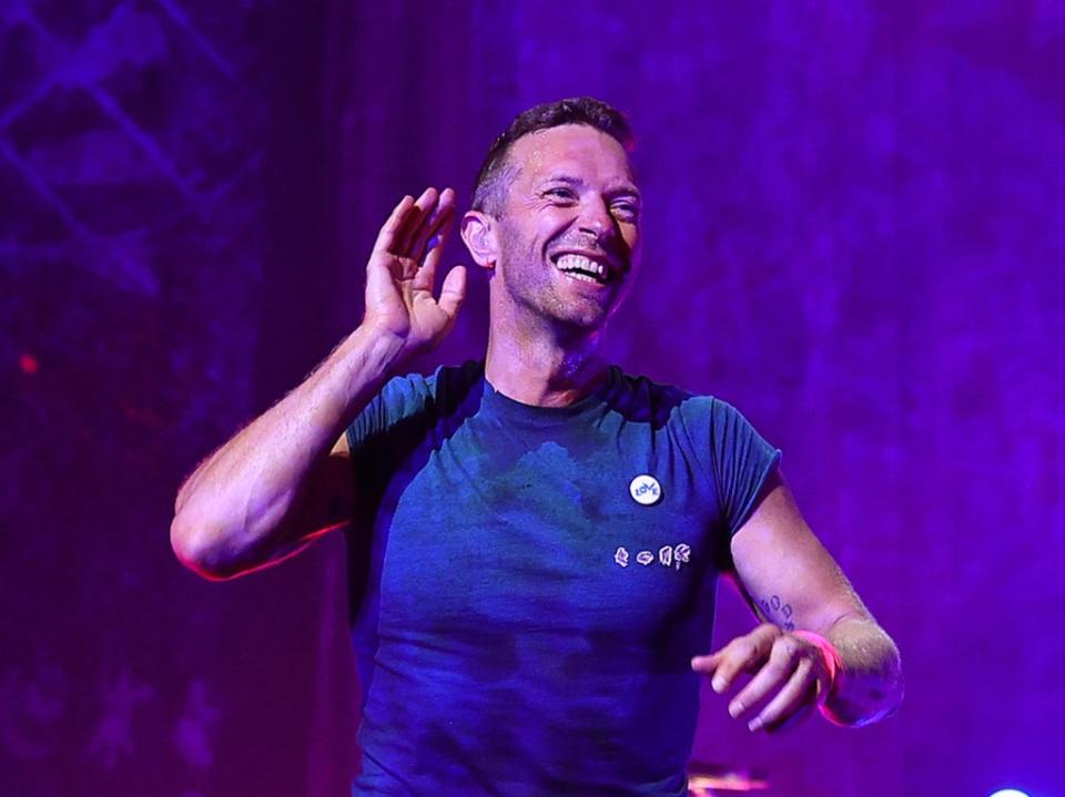 Chris Martin of Coldplay (Getty Images for SiriusXM)