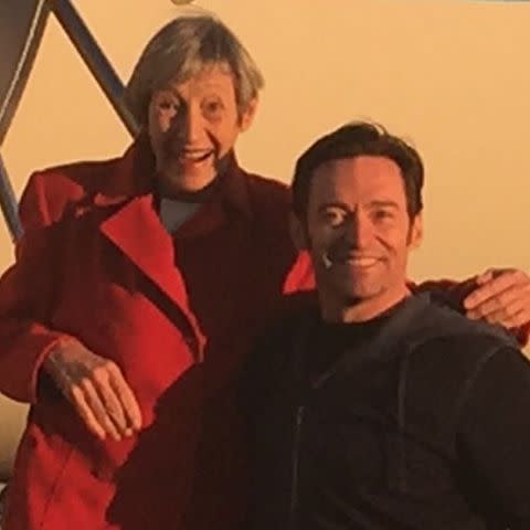 <p>How cute is Hugh Jackman’s mom, Grace? “Happy Mother’s Day to my Mum … and yours too!” wrote the Aussie hunk. (Photo: <a rel="nofollow noopener" href="https://www.instagram.com/p/BUEljC8j0P6/" target="_blank" data-ylk="slk:Hugh Jackman via Instagram;elm:context_link;itc:0;sec:content-canvas" class="link ">Hugh Jackman via Instagram</a>) </p>