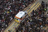 Anti-government demonstration in Hong Kong